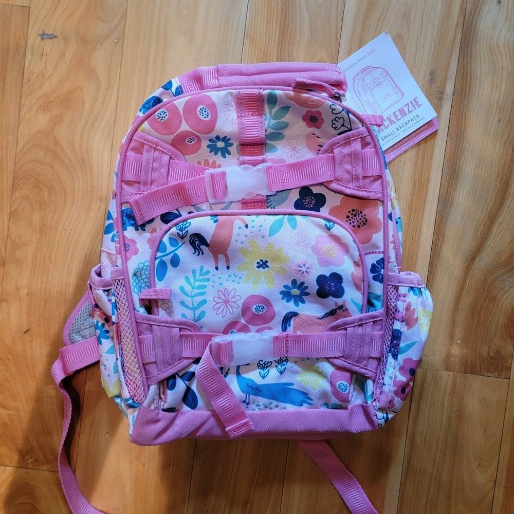 Sasha's Garden pottery barn backpack